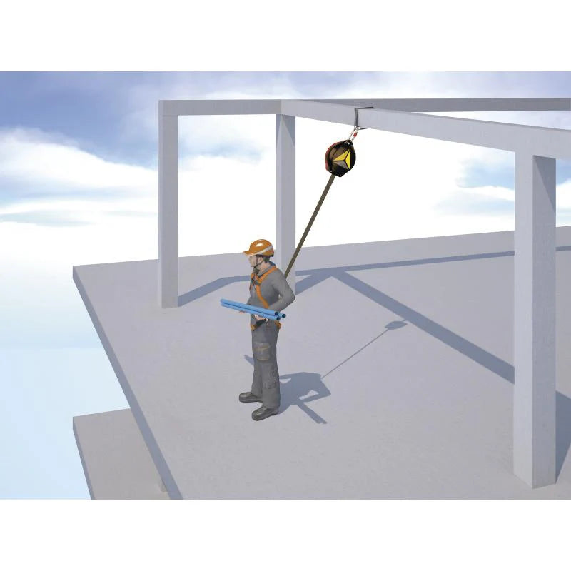 DELTAPLUS MEDBLOC AN13006C2 - MEDBLOC 6 M IN POLYESTER WEBBING 25 MM + 1 AM016 - HORIZONTAL USE