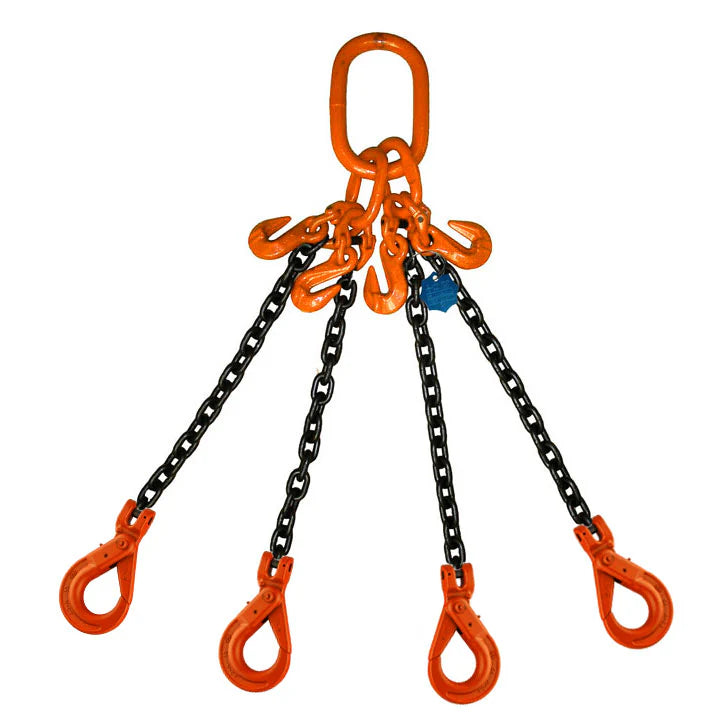 Four Leg 10MM Chain Slings with Safety Hook