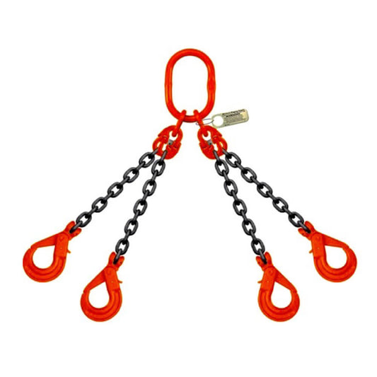 Four Leg 8MM Chain Slings with Safety Hook