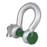 Bow Shackle with Safety Bolt & Fixed Nut