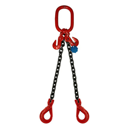 Two Leg 8MM Chain Slings with Safety Hook